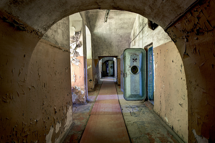Więzienie w Patarei, Estonia; fot. Rebecca Litchfield